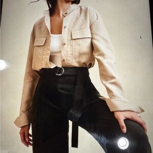 Banana Republic high rise black pants NWT